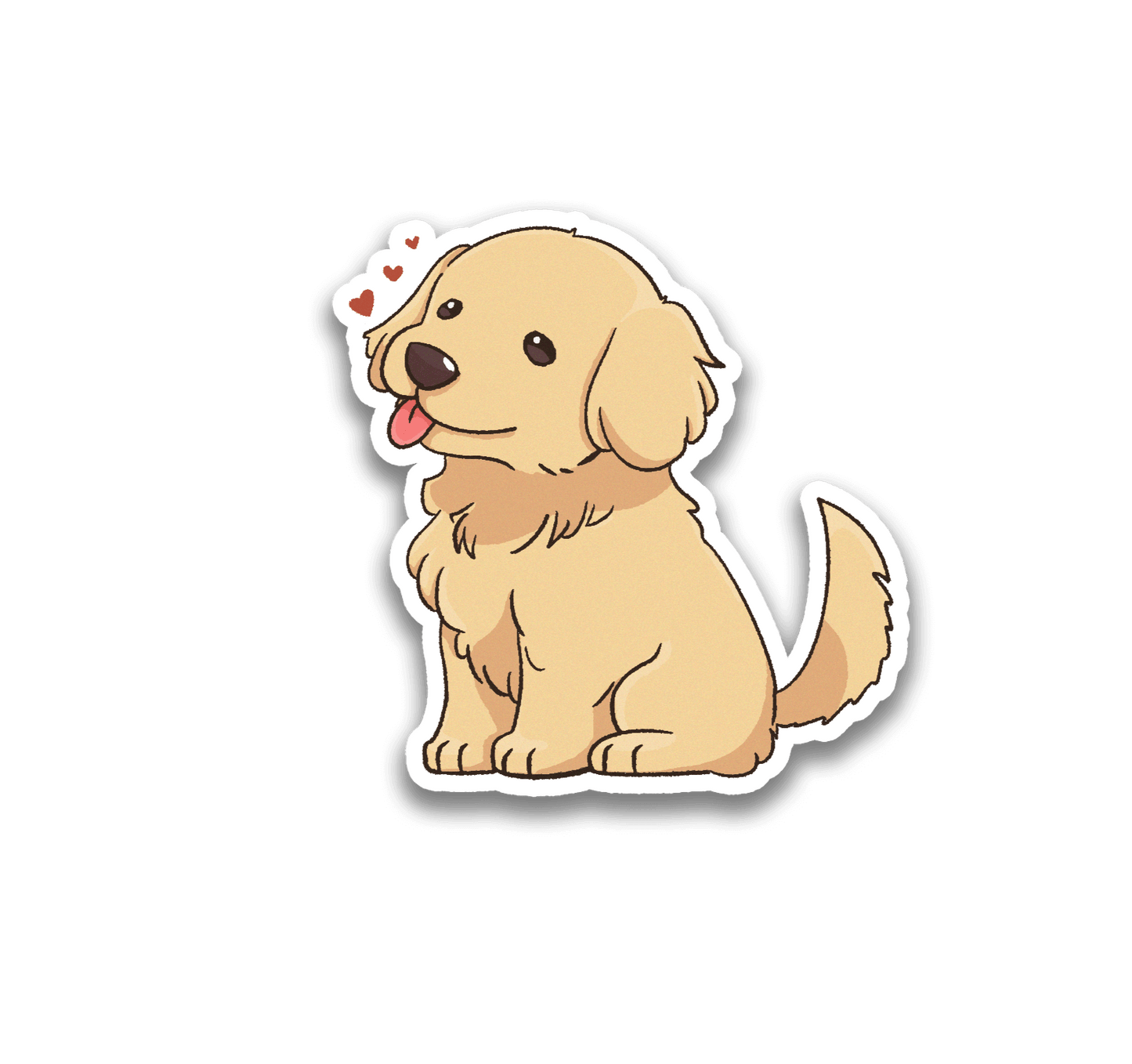Golden Retriever Sticker