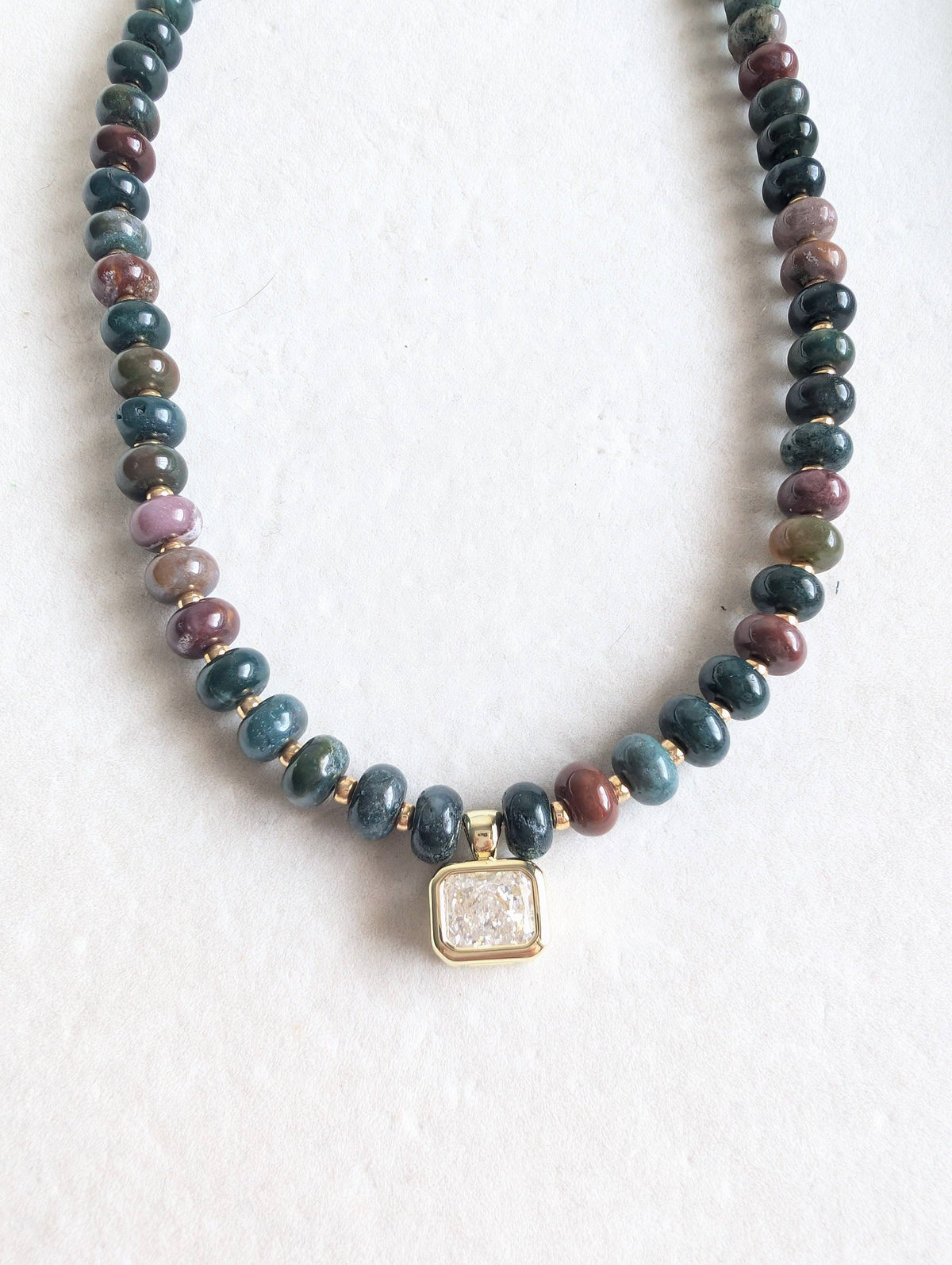 Gem Theory Beaded Necklace