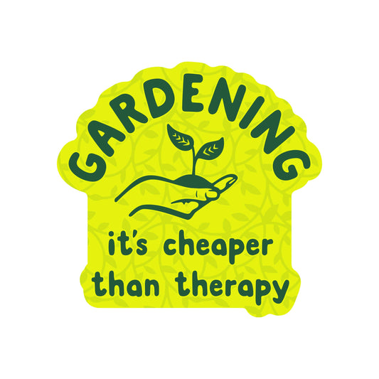 Gardening Plant Therapy Colorful High Quality Vinyl Sticker