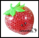 Squishy Jumbo Fruit Water Bead Filled Squeeze Stress Balls