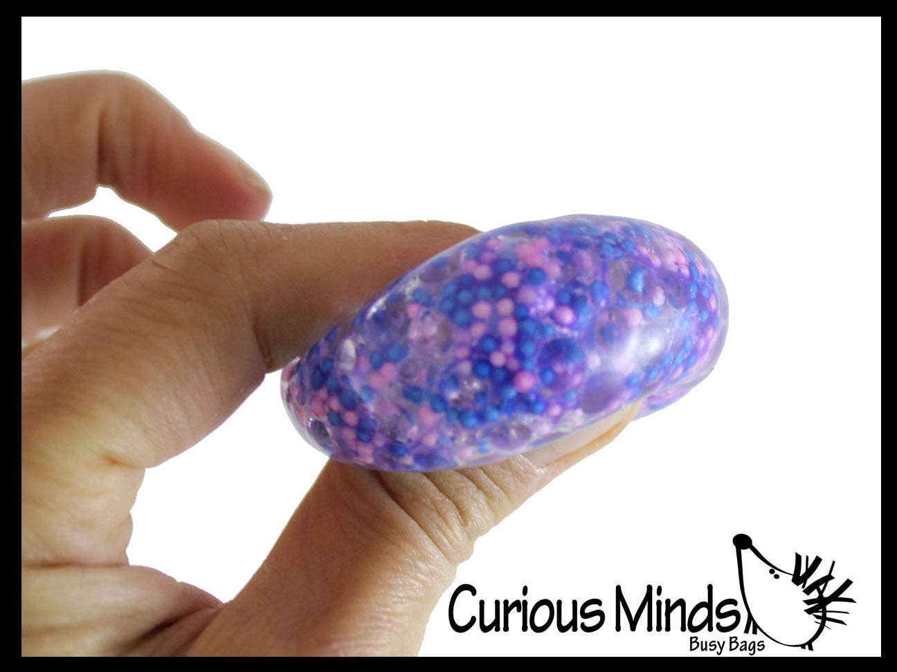 Small Amazing 1.5" Confetti Bead with Thick Gel Mold-able
