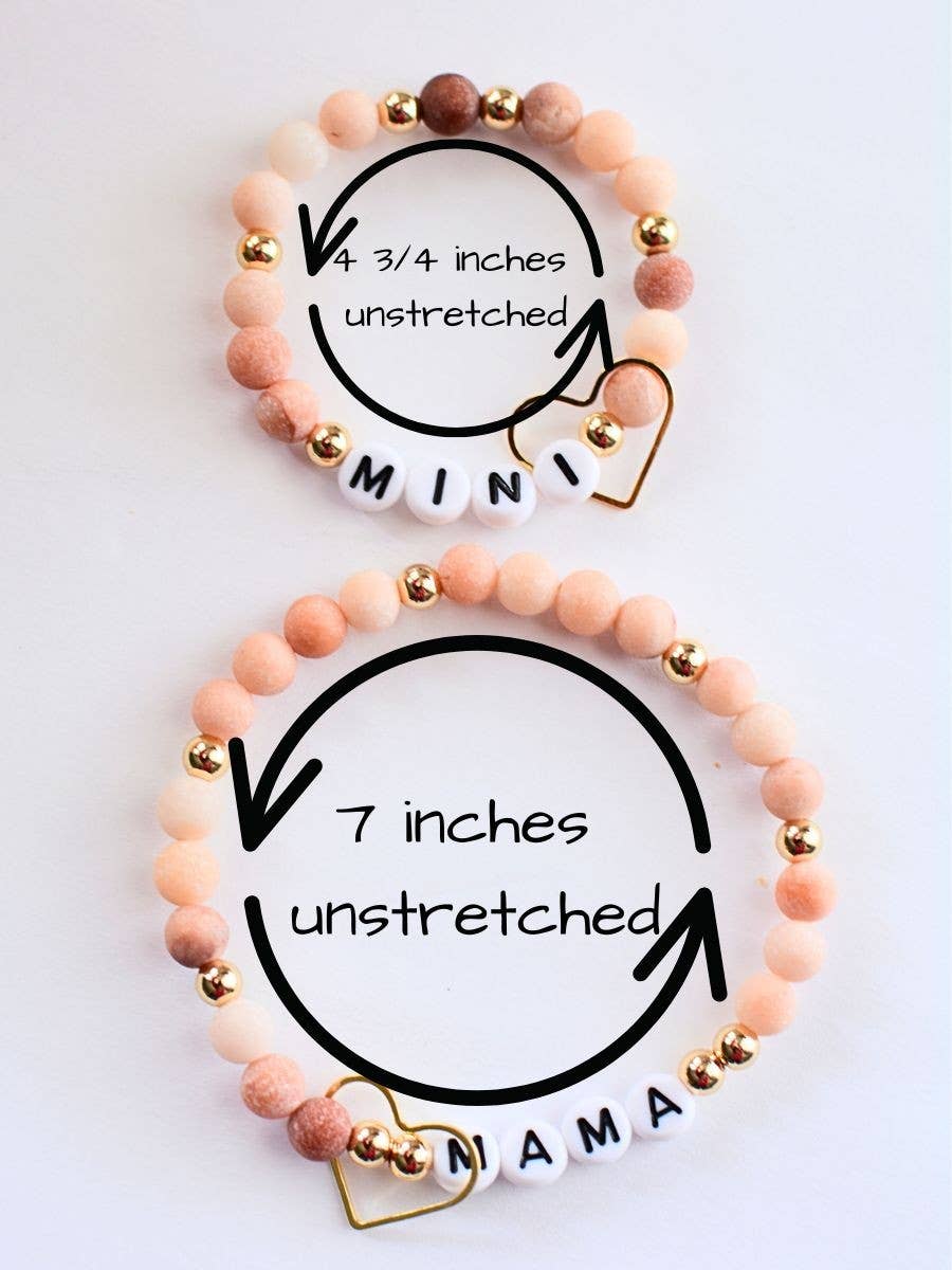Mama Mini Bracelet Set – Motherhood Jewelry, mom gift
