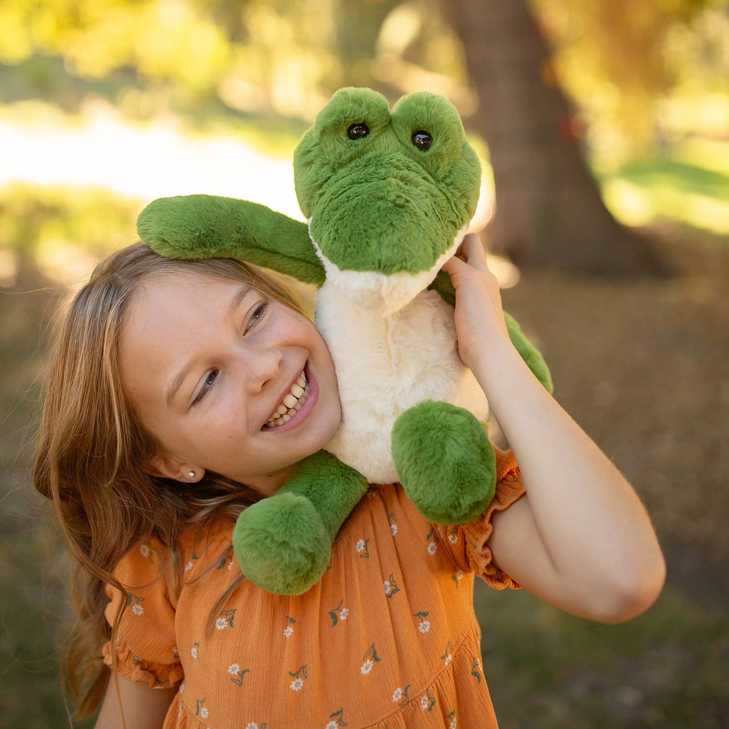 World Softest Plush Lushee 16 inch - Arty Alligator