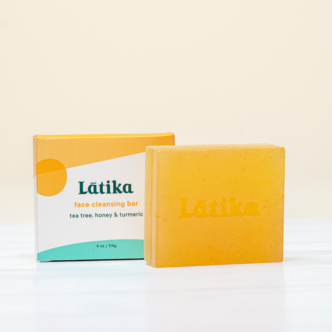 Face Cleanser, Tea Tree, Honey, Turmeric-skincare soap