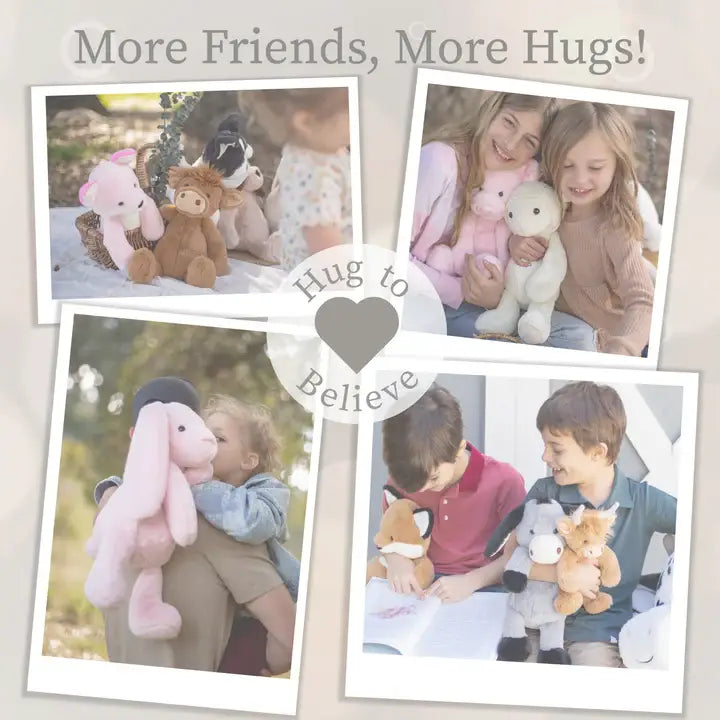 Darly Donkey World's Softest Lushee 16 inch Gray Plush Toy
