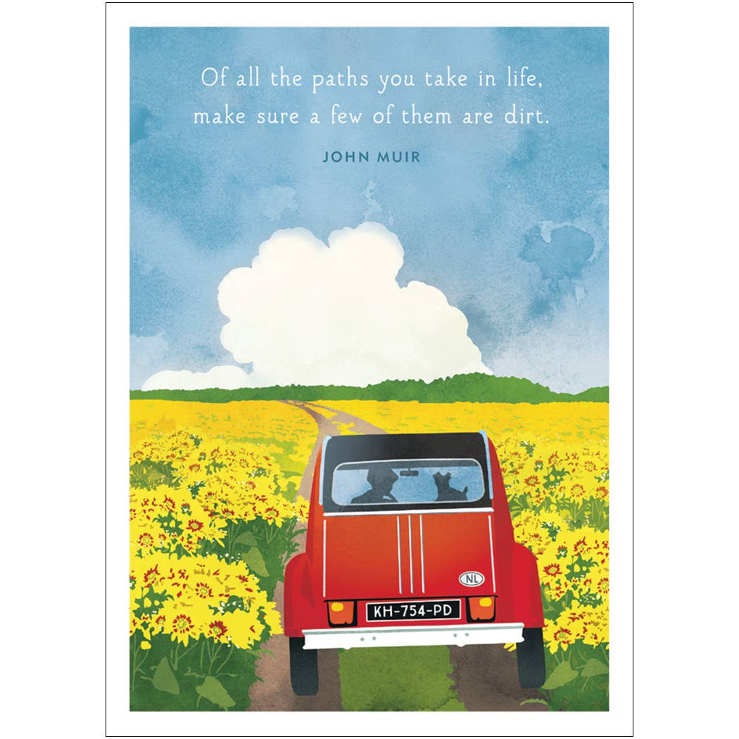 Field of Sunflowers Birthday Card