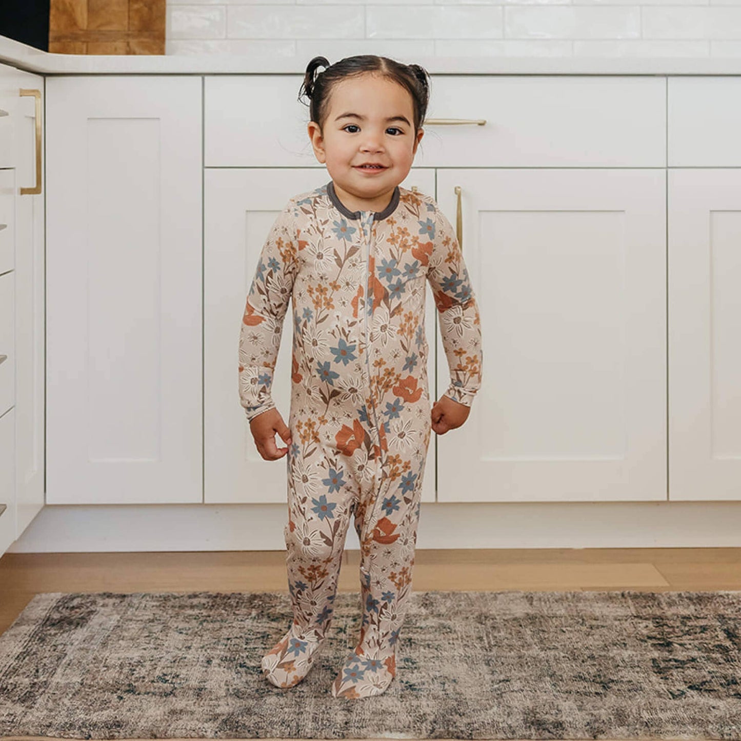 Zip-Up Footie Pajama - Eden