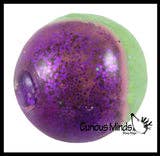 Dual Glitter Swirling Stress Ball - Sensory, Fidget
