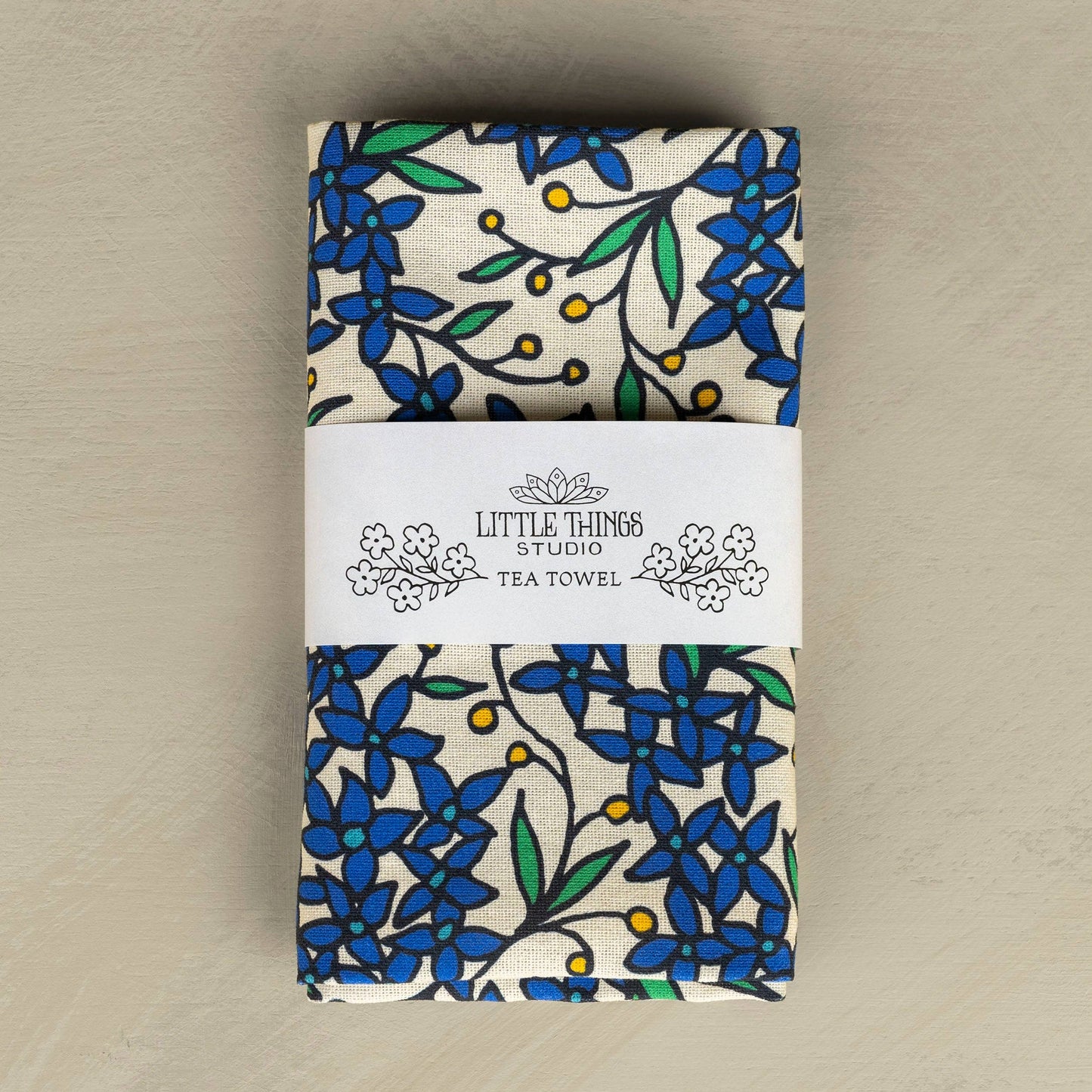 It Is Well Hymn Tea Towel - Full Color