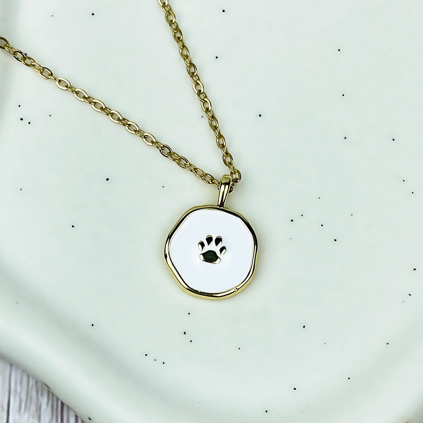 Dog Mom Charm Necklace | Stainless Steel Chain