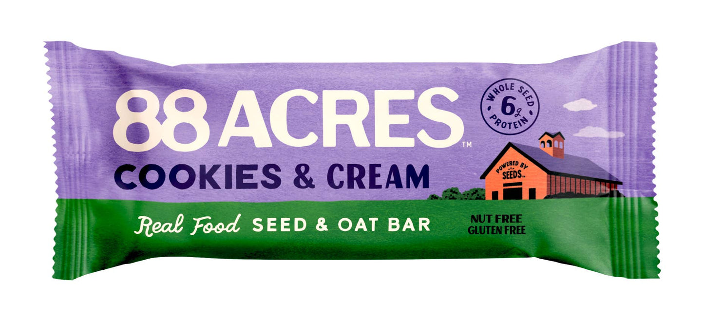 Cookies and Cream Seed + Oat Bar