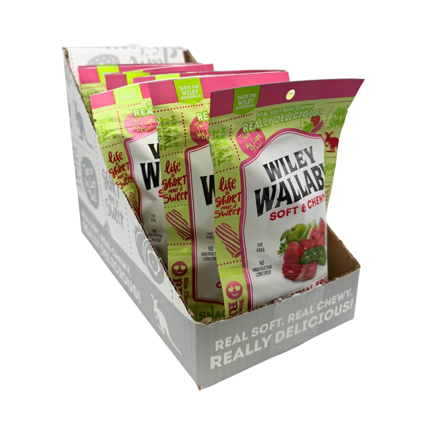 Wiley Wallaby Original Fruits Flavored Licorice