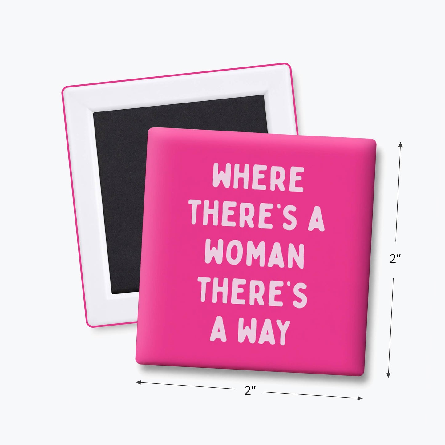 Funny Magnet, Woman Empowerment - Woman Power