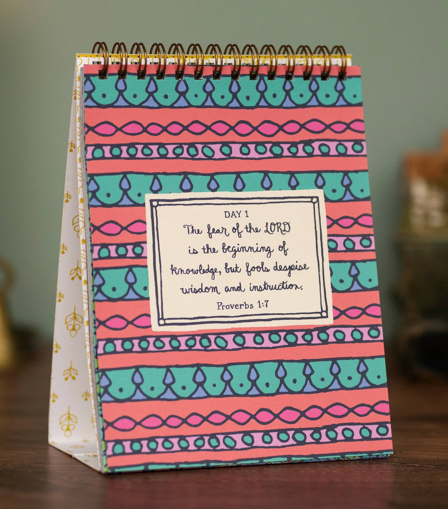 30 Days of Proverbs Perpetual Calendar