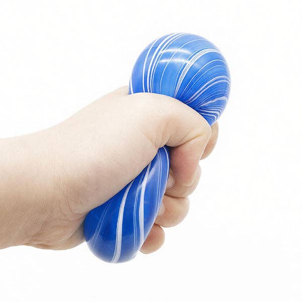 SugarSqueez Squishies® Swirl Cube Maltose Fidget Stress Ball (1pc) Assorted Colors
