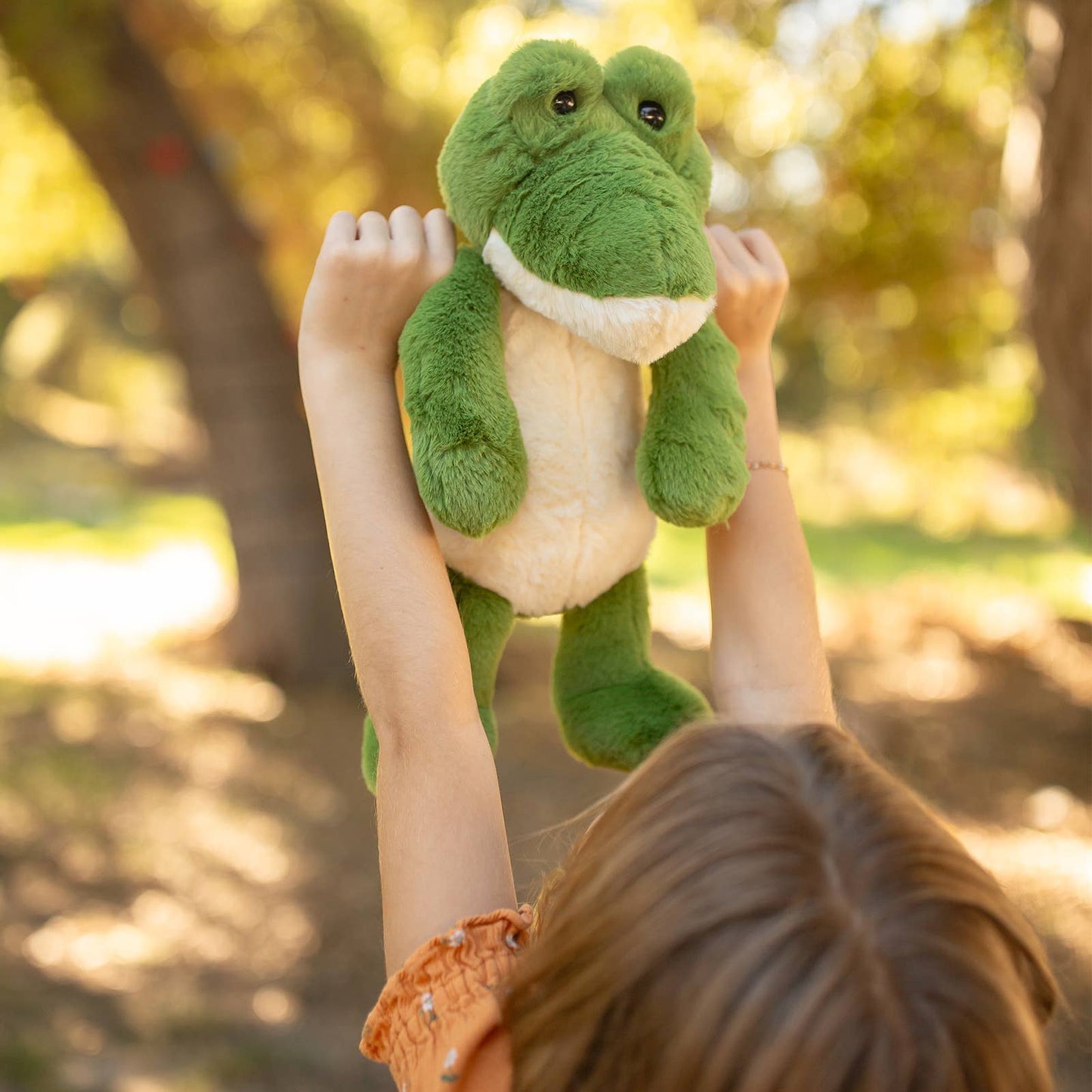 World Softest Plush Lushee 16 inch - Arty Alligator