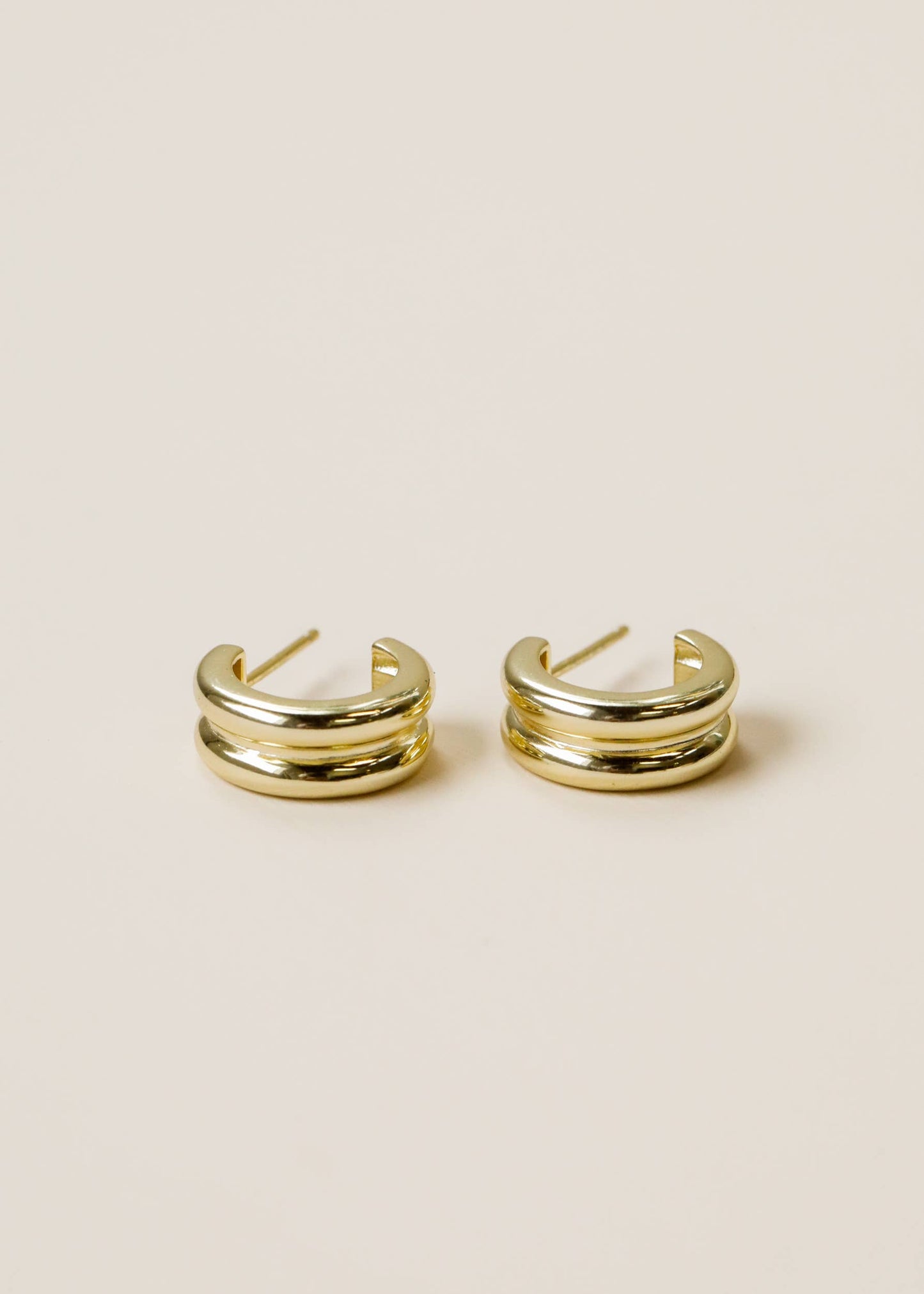 Gold Hoop - Bold - Earrings