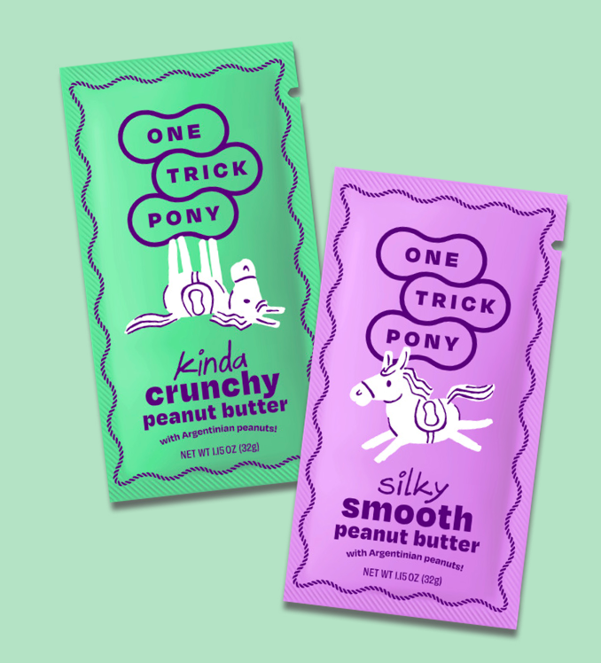 Single Serve Peanut Butter Packets - Box of 10 Kinda Crunchy