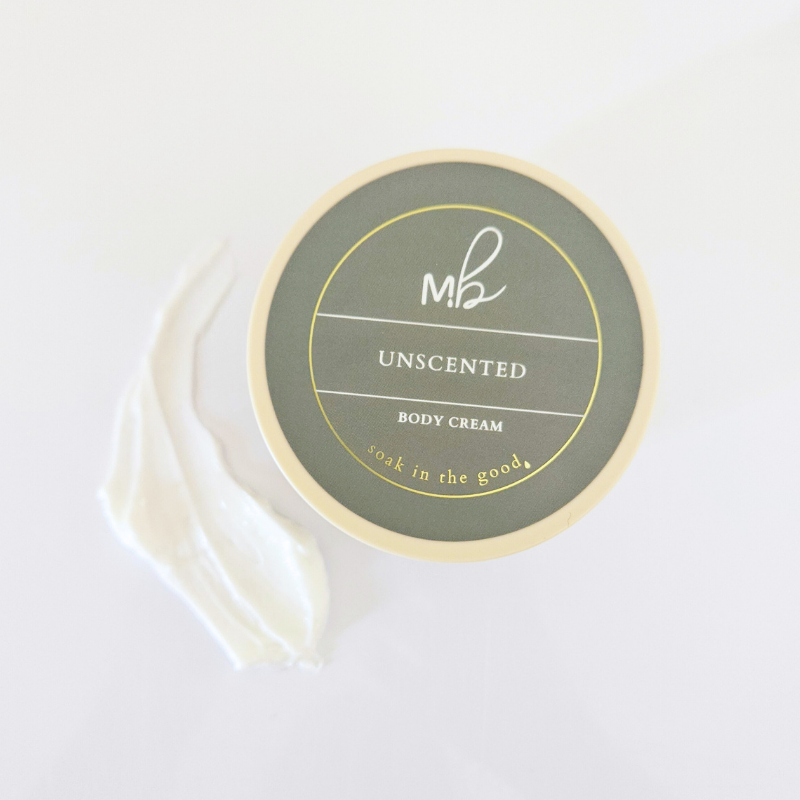 Unscented Goat Milk + Tallow Body Cream | Fragrance-Free