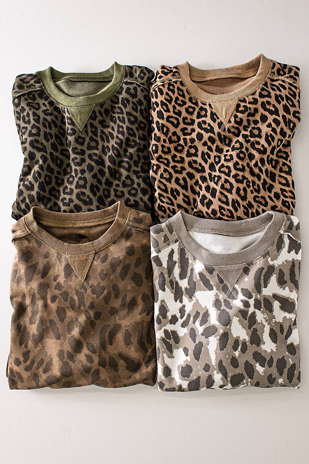 Printed Crew Neck Sweatshirt