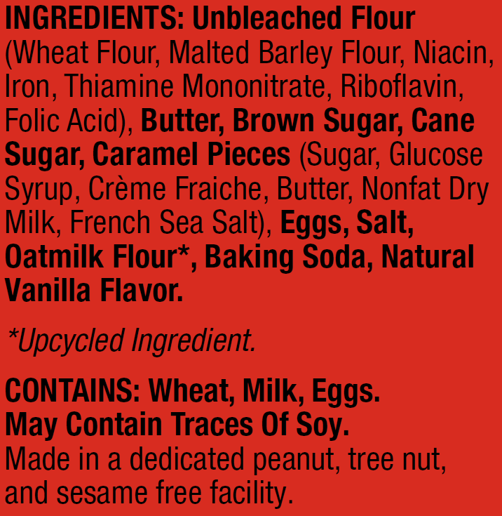 Salted Caramel Cookies | Premium Snacks | 12 pack | 5oz