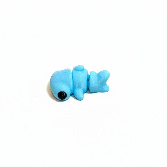 Hammerhead Shark (Blue) • Mini 3D Printed Articulated Animal • Flexi Animals • Pocket Pets • Pocket Pals • Desk Pets [2025]