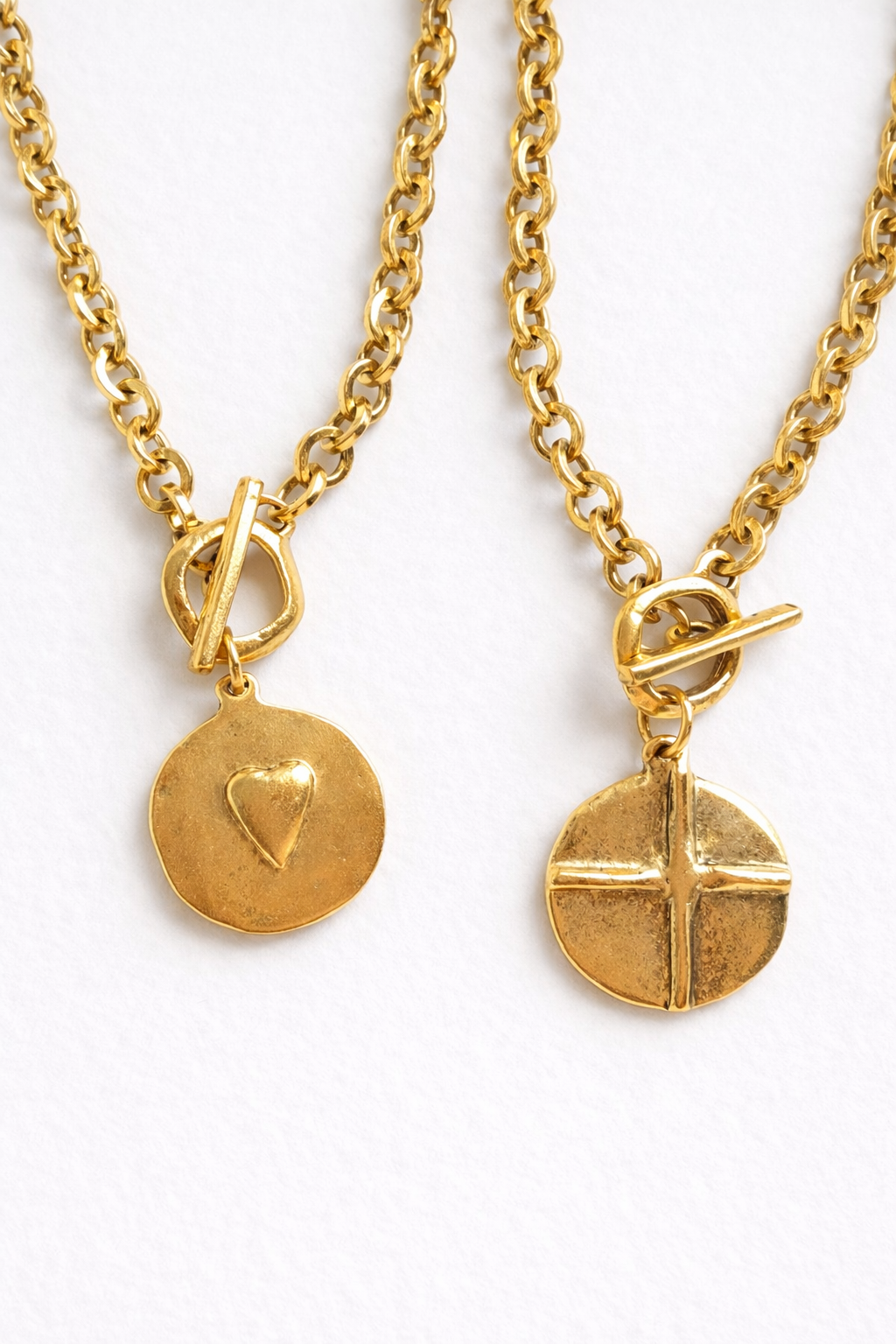 Faith & Heart Toggle Necklace