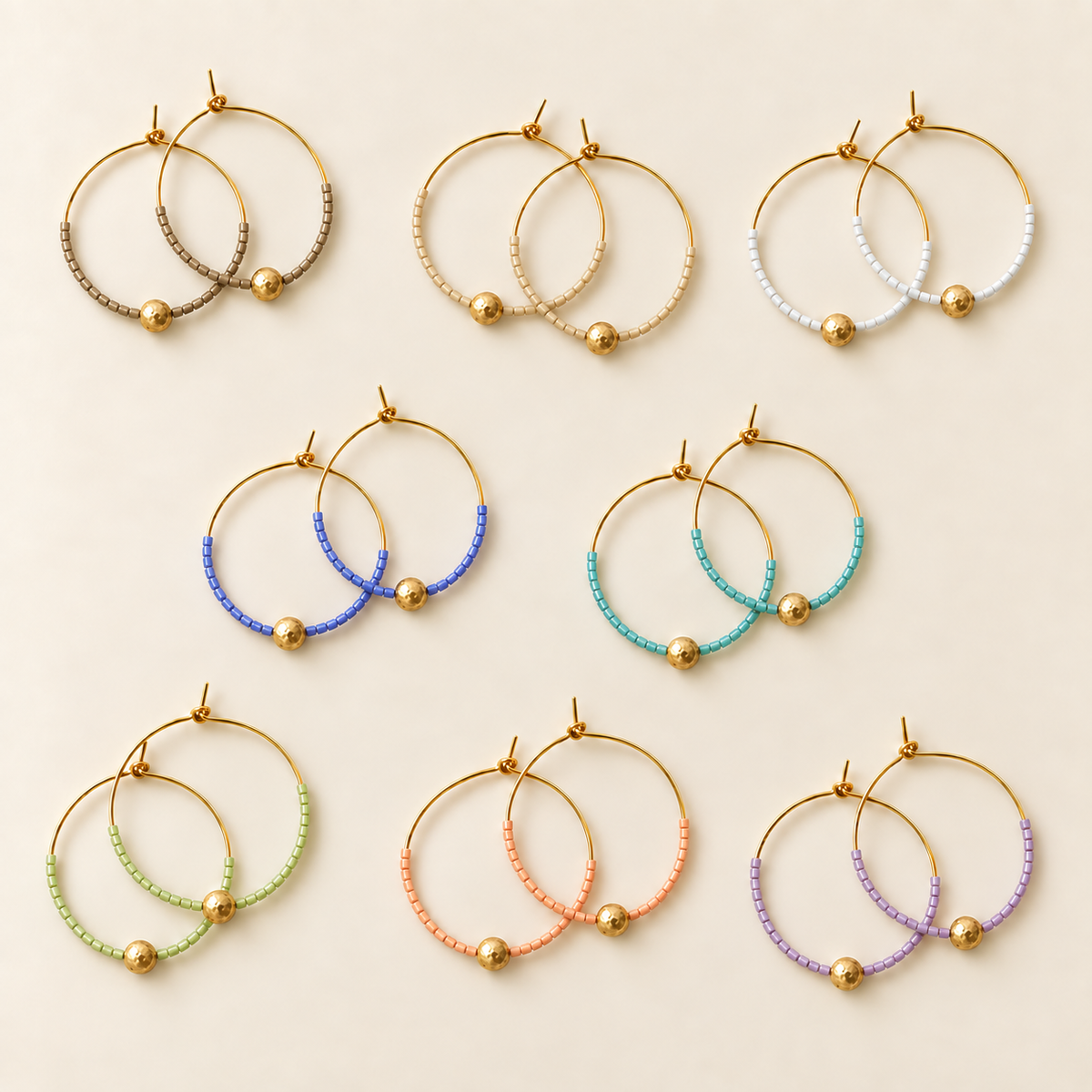 Sprinkles Hoop Earrings | CLEARANCE