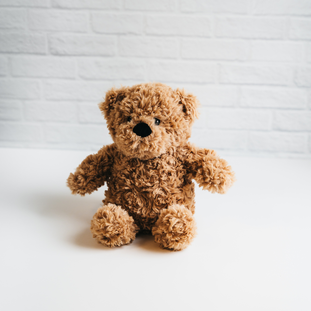 Classic Plush Weighted Teddy Bear - "Archie" - Baby Gift