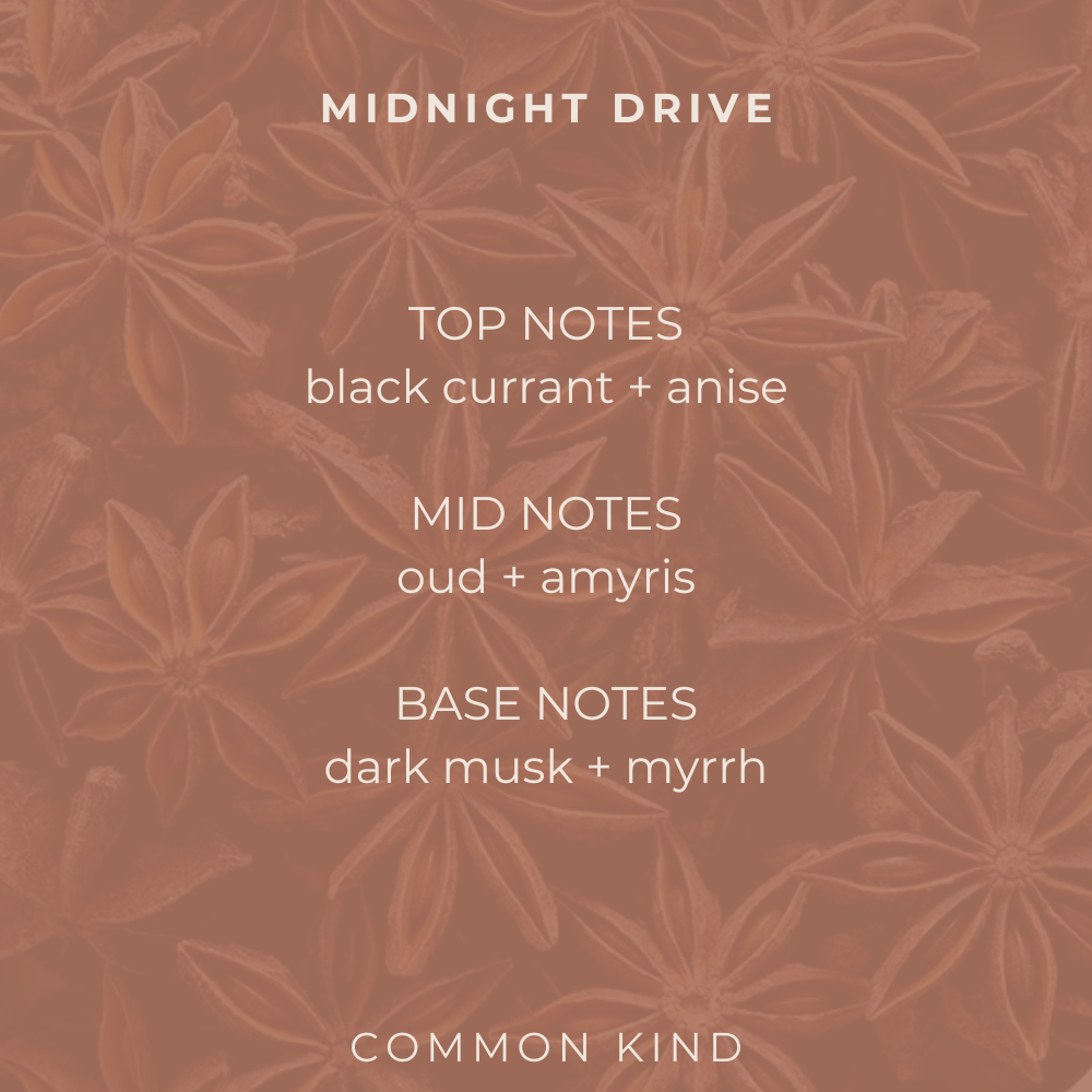 Midnight Drive- Candle