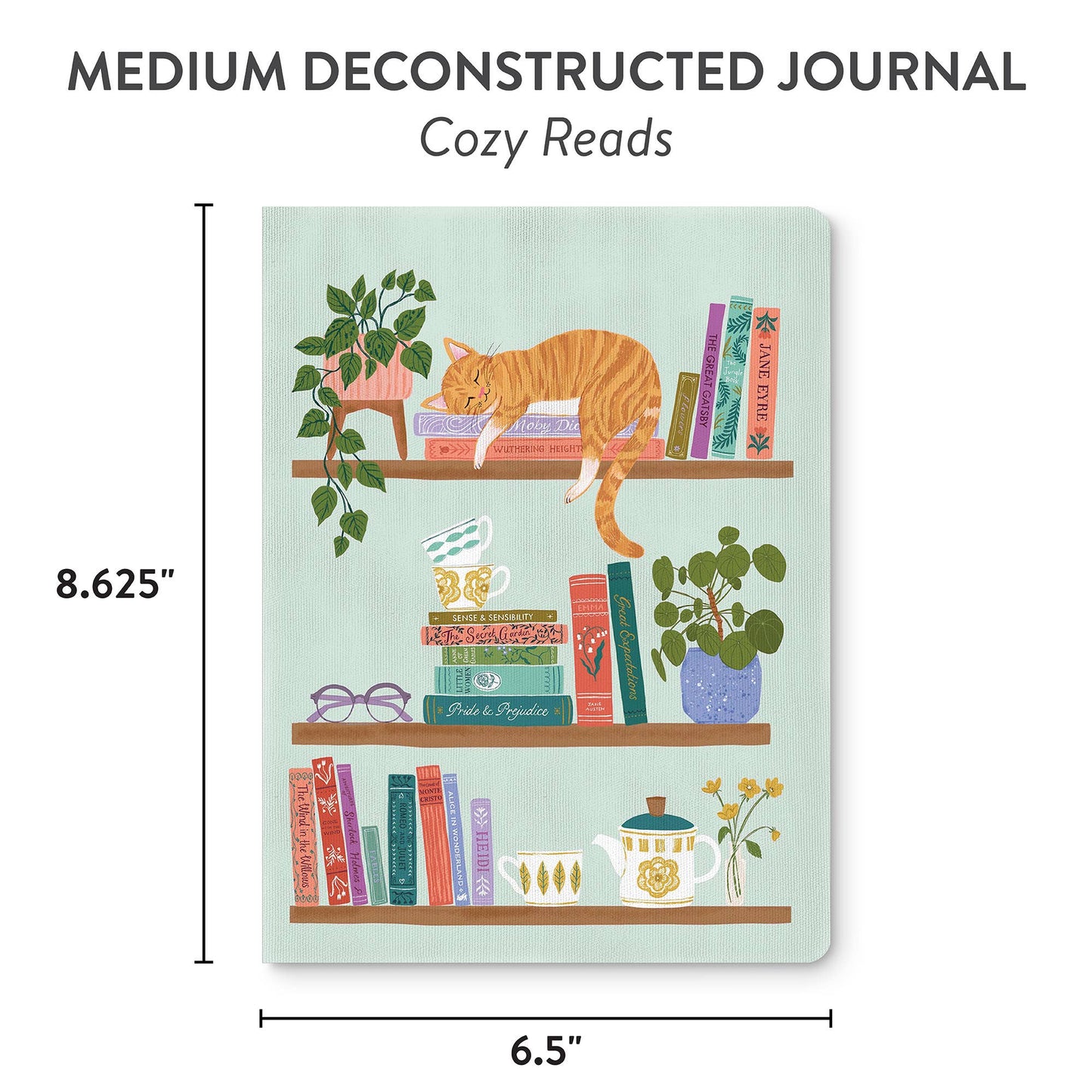 Cozy Reads Medium Deconstructed Journal