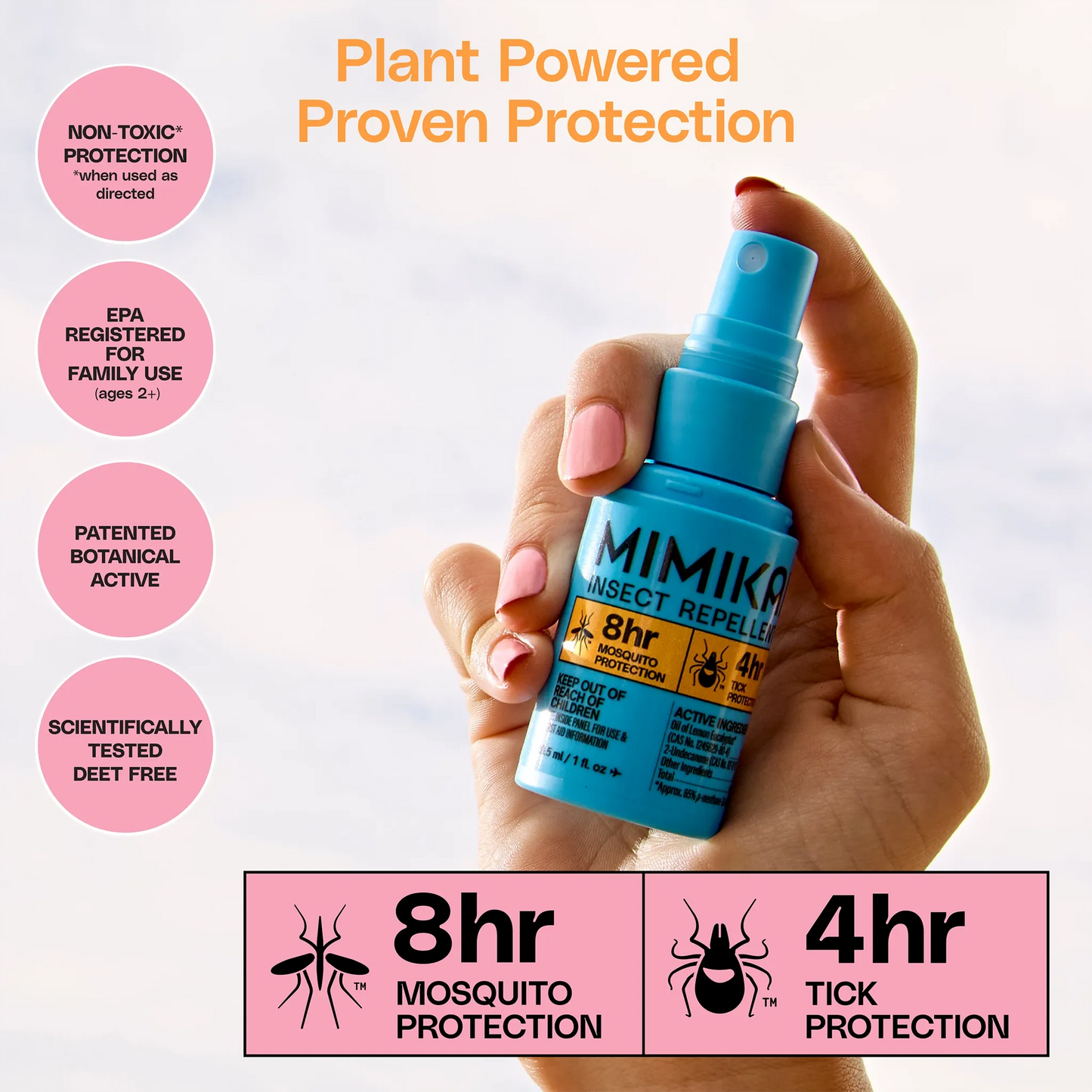 Mosquito & Tick Bug Spray x 12