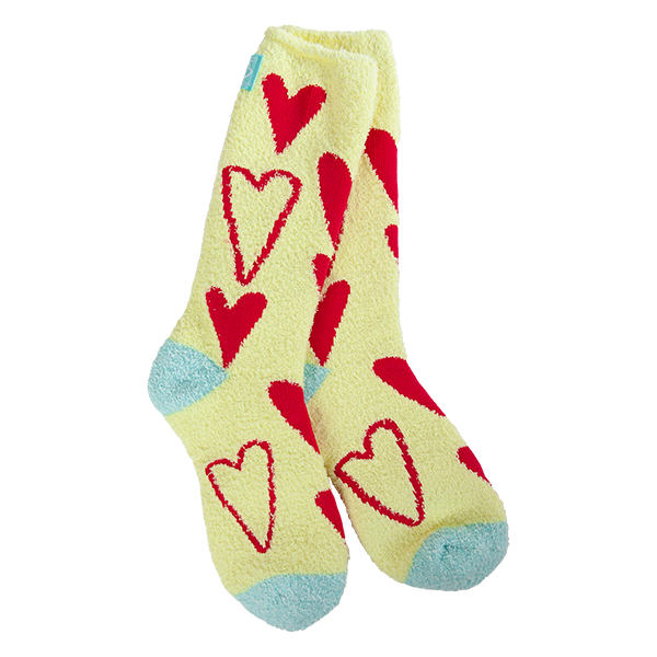 Cozy Crew Red Hearts