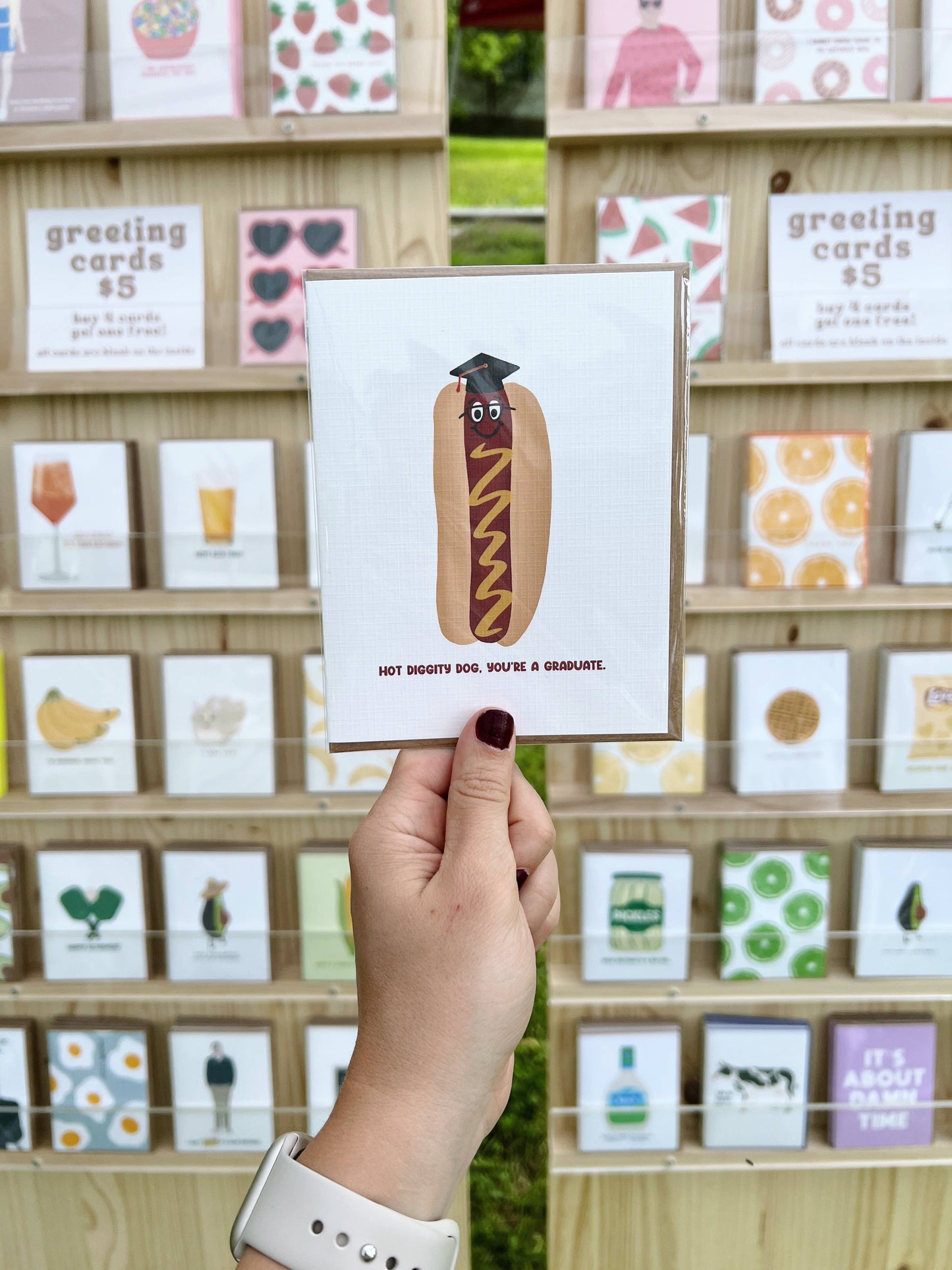 Hot Diggity Dog, You're a Graduate Card