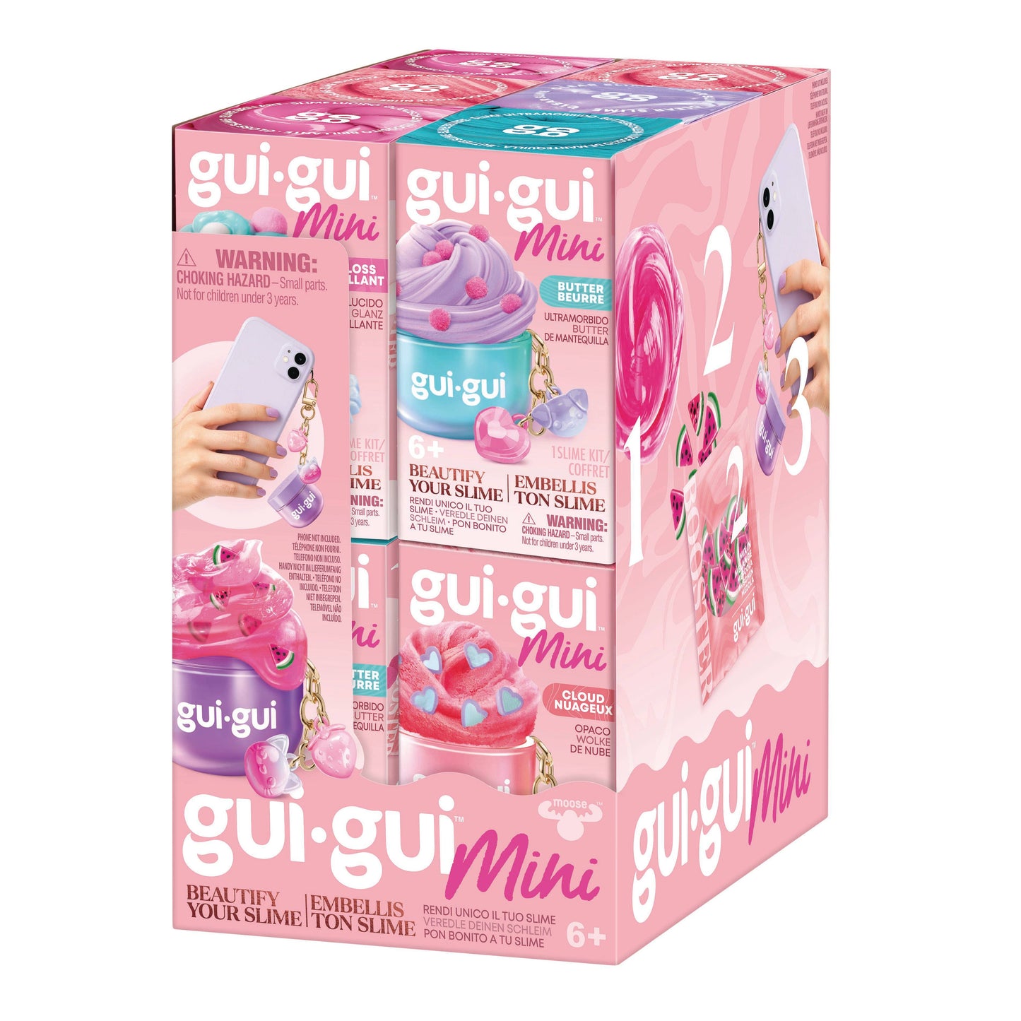 Gui Gui Minis Backpack Charm Slimes