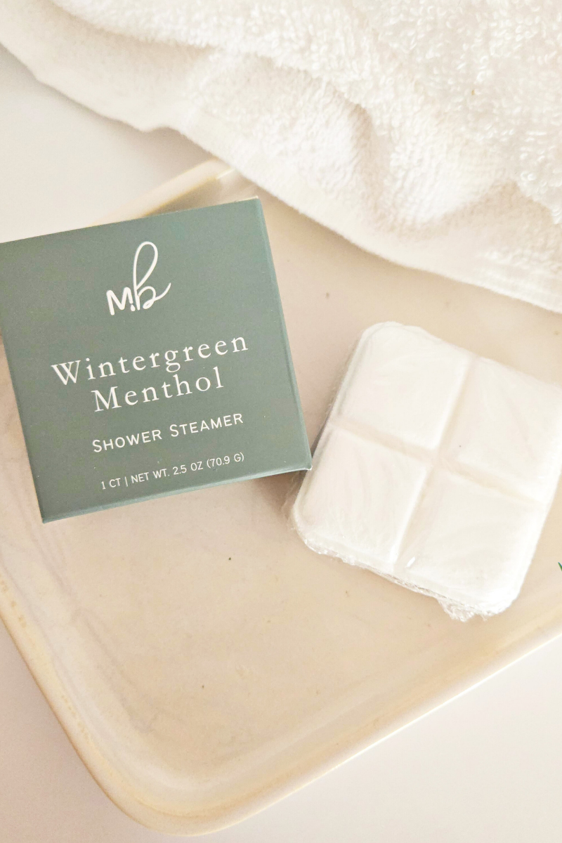 Wintergreen Menthol | 2oz Mix & Match Shower Steamers