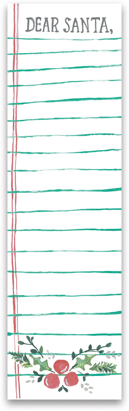 Dear Santa List Pad