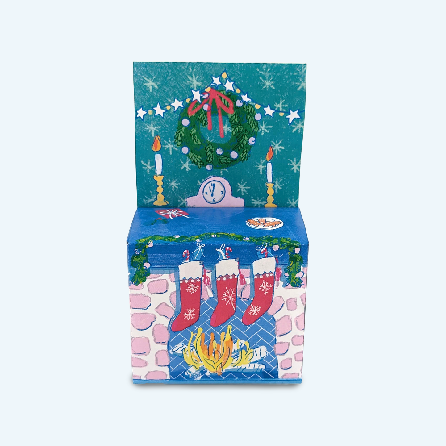 Candy Buttermints - "The Night Before Christmas" Fireplace