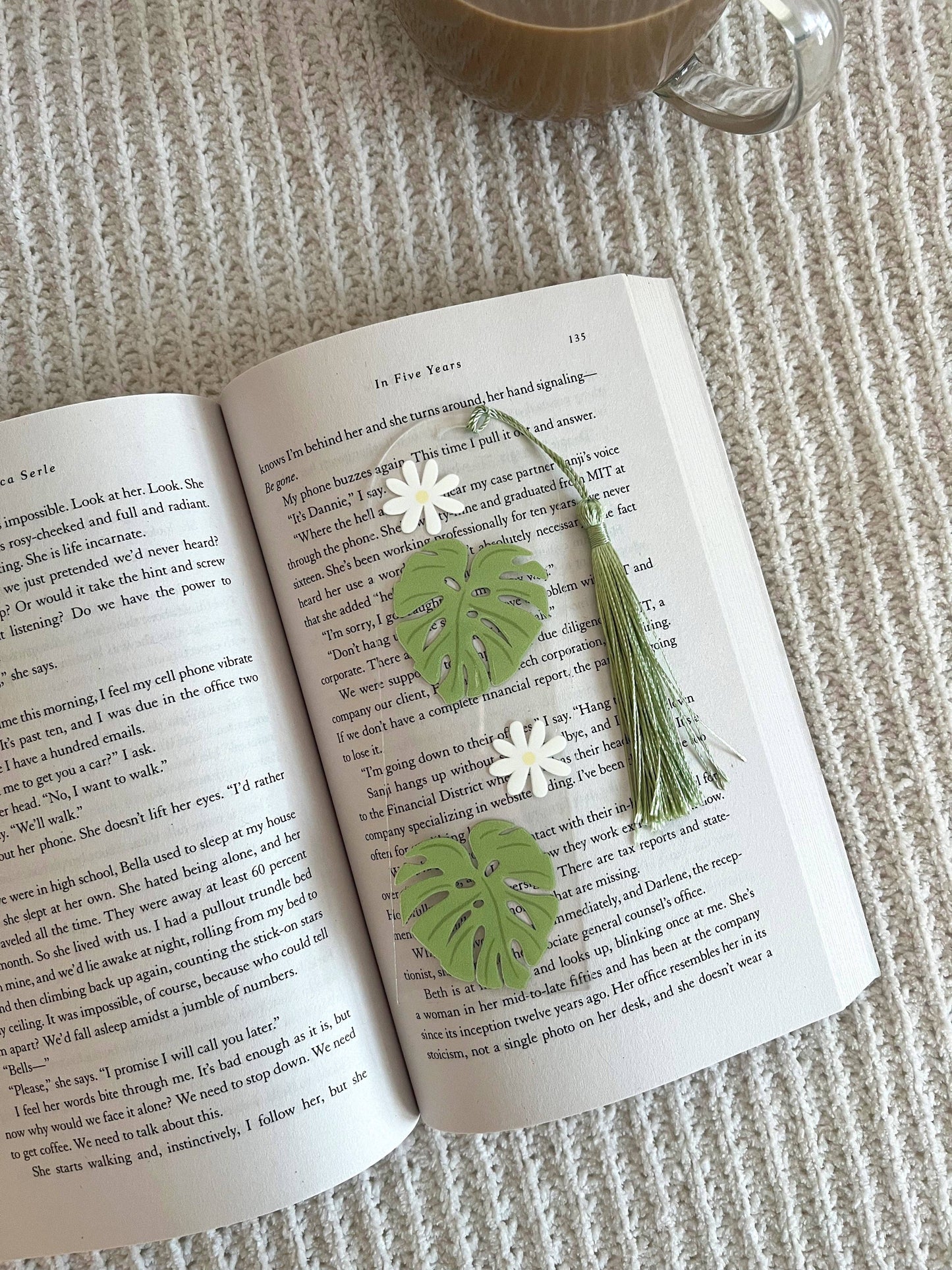 Monstera Leaf Bookmark