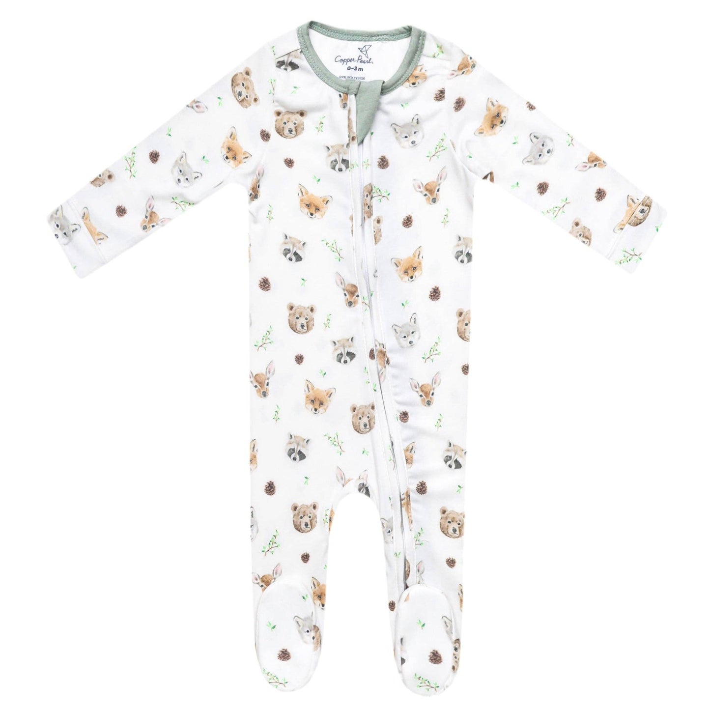 Zip-Up Footie Pajama - Wilder
