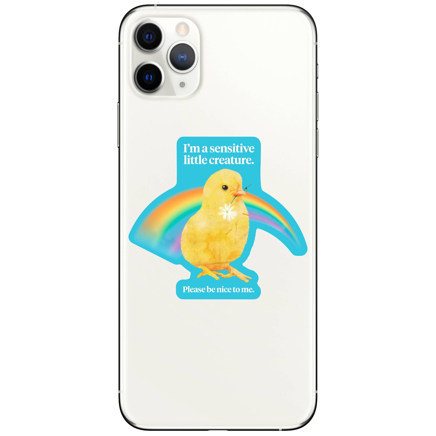 Sensitive Creature Cute High Quality Vinyl Sticker