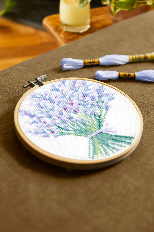 DMC Designer Cross Stitch Kit - Lavender, BK1979S