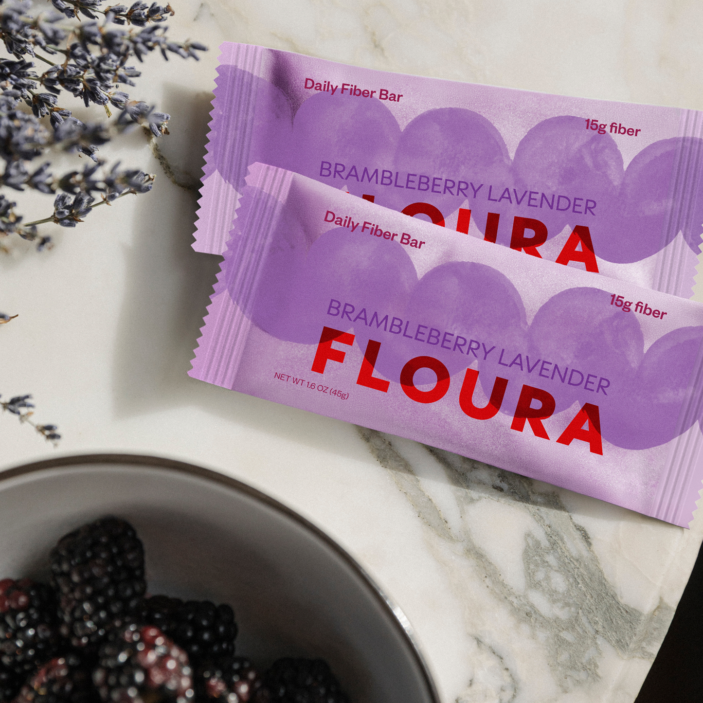 Brambleberry Lavender Fiber Snack Bar