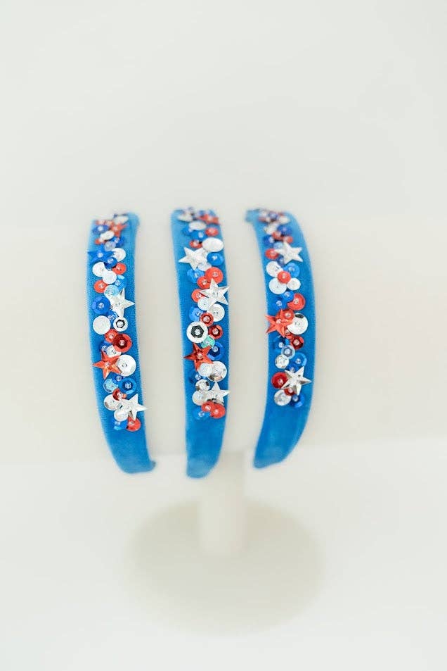 Sequin Headband - Miss USA