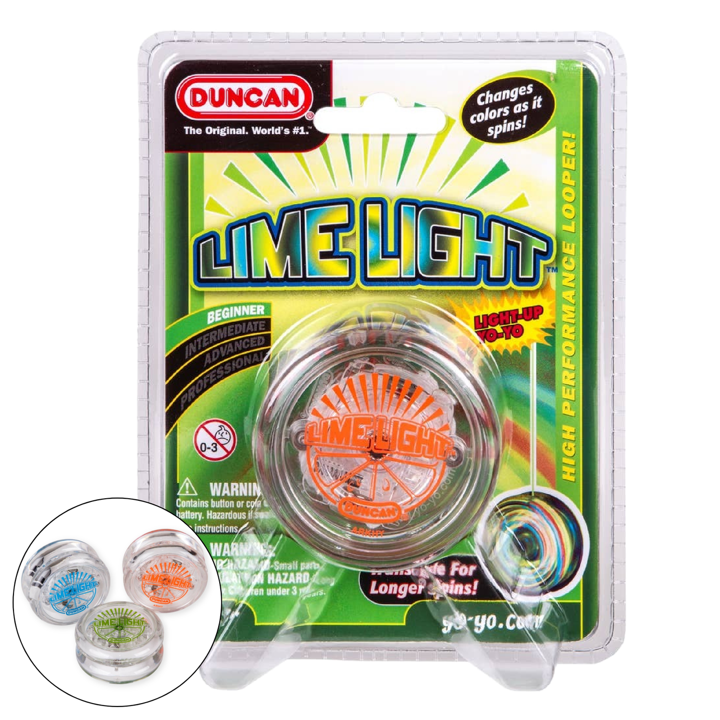 Duncan Lime Light Light-Up Yo-Yo