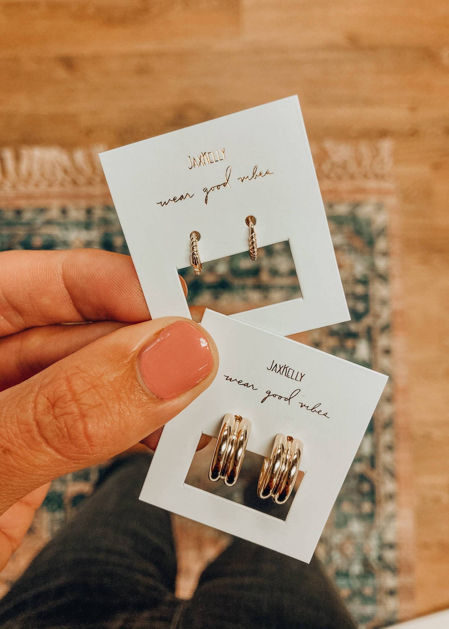 Gold Hoop - Bold - Earrings
