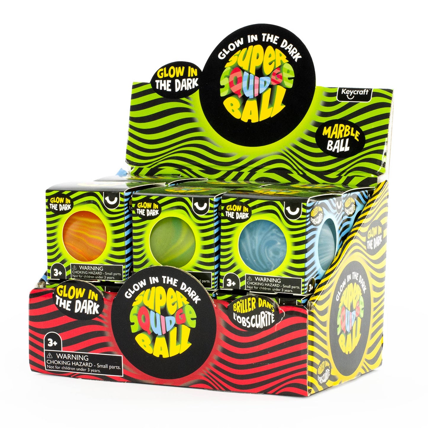Keycraft Glow in the Dark Super Squidge Ball
