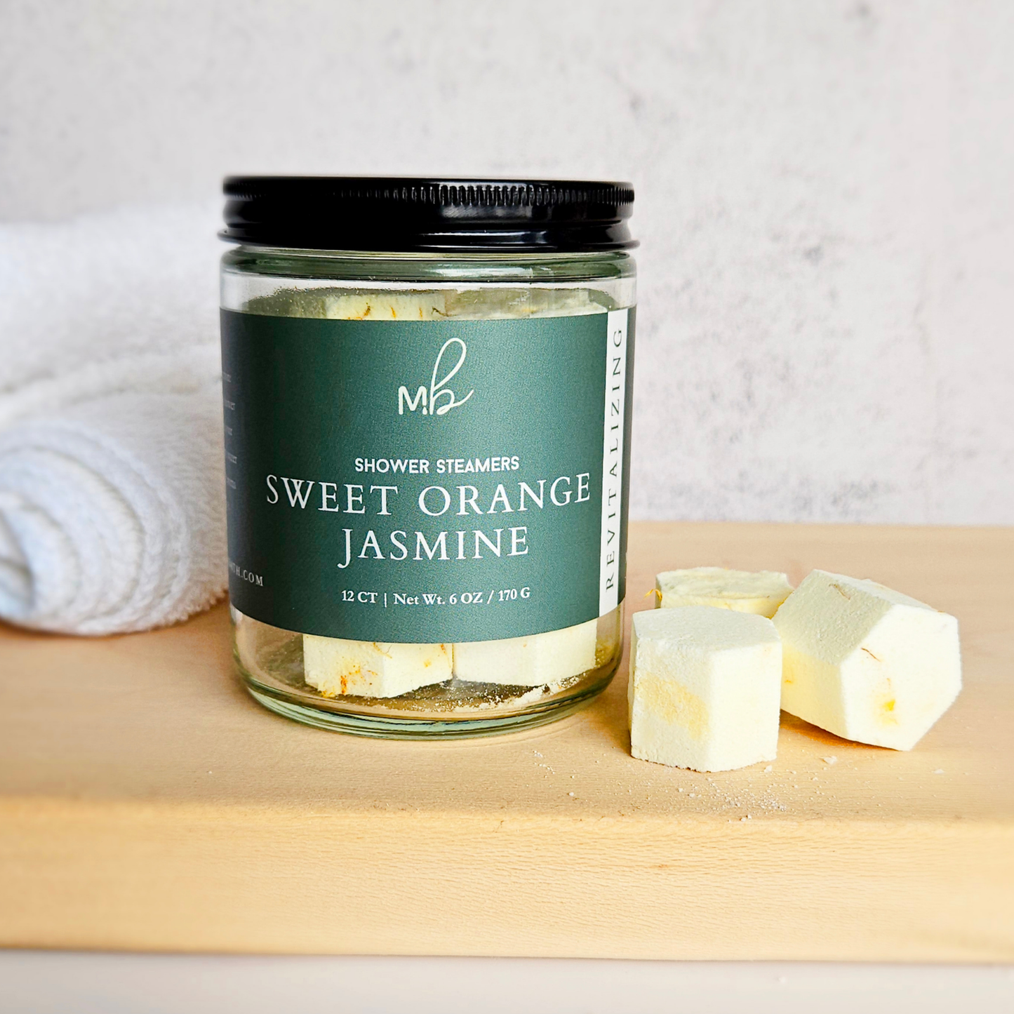 12ct Mini Shower Steamer Jars | Aromatherapy