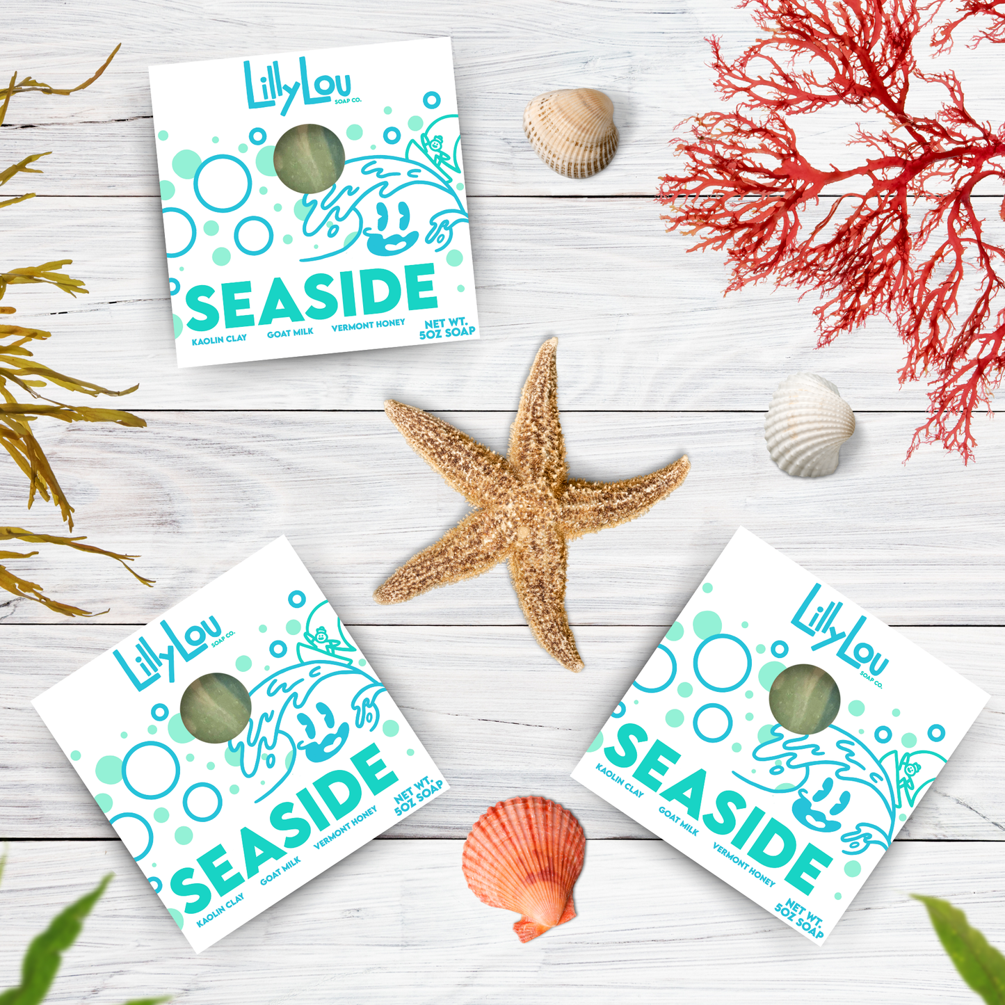 Seaside Soap | Beach Soap | Goat Milk Soap | Summer Soap