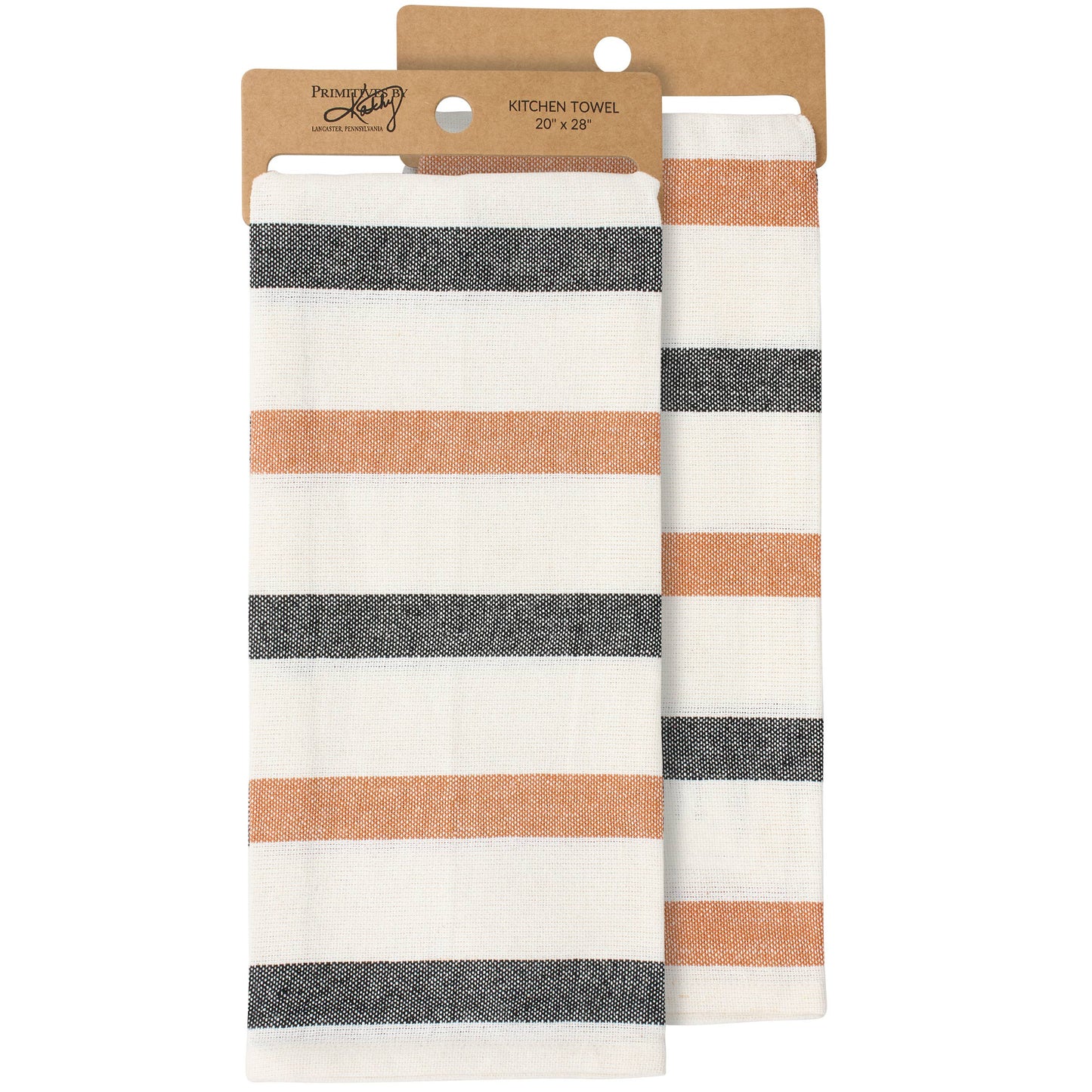 Halloween Stripe Kitchen Towel